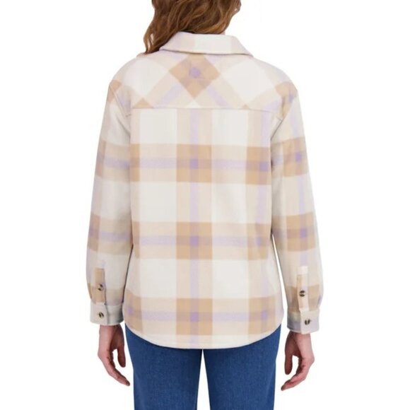 SAGE Women's Plush Shirt Jacket - Picture 3 of 8